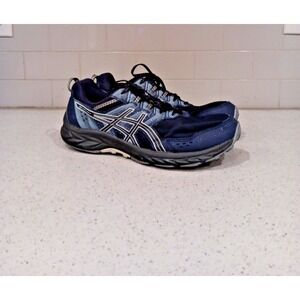 Asics Gel-Venture 9 Men's 11.5 Trail Running Shoes Midnight Blue 1011B488